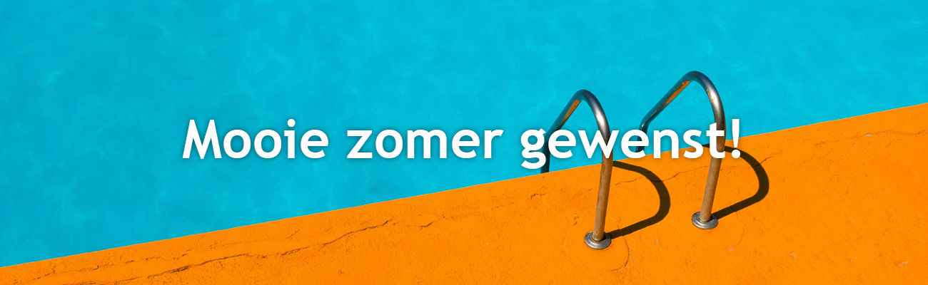 Mooie zomer gewenst!