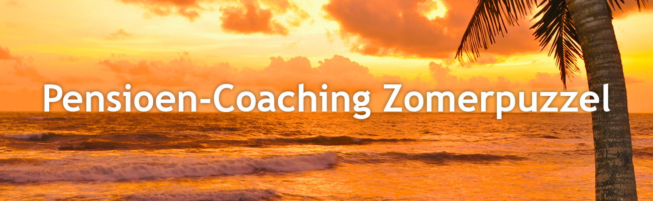 Pensioen-Coaching Zomerpuzzel 2023